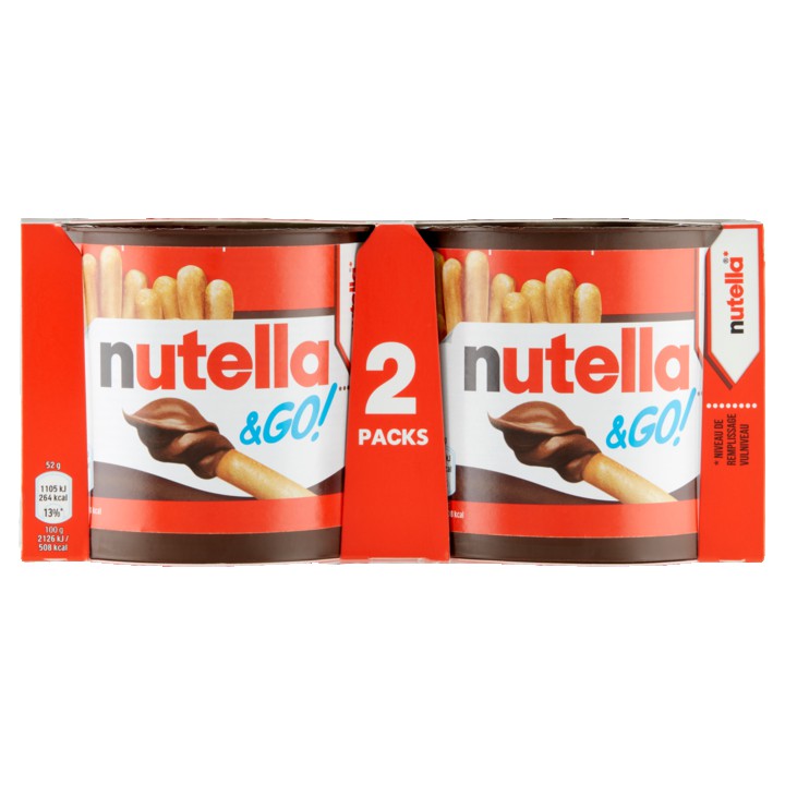 Nutella &amp;amp; Go! 2 Packs