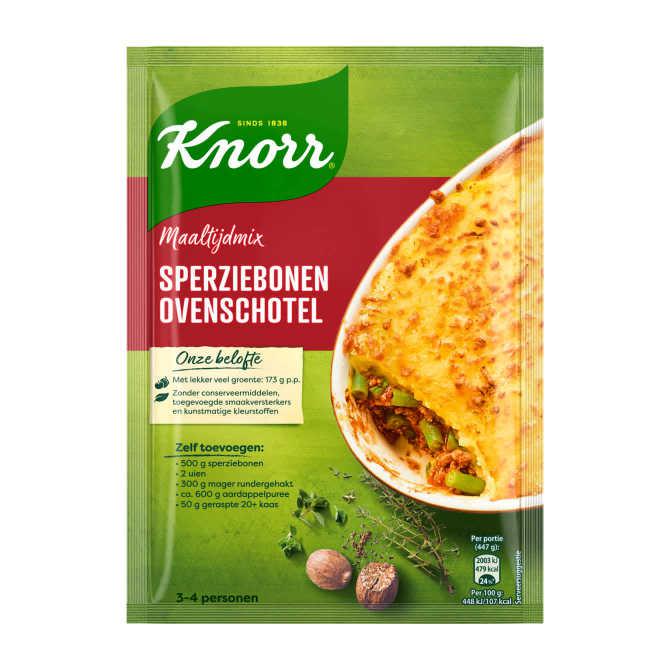 Knorr Ovenschotel mix sperziebonen