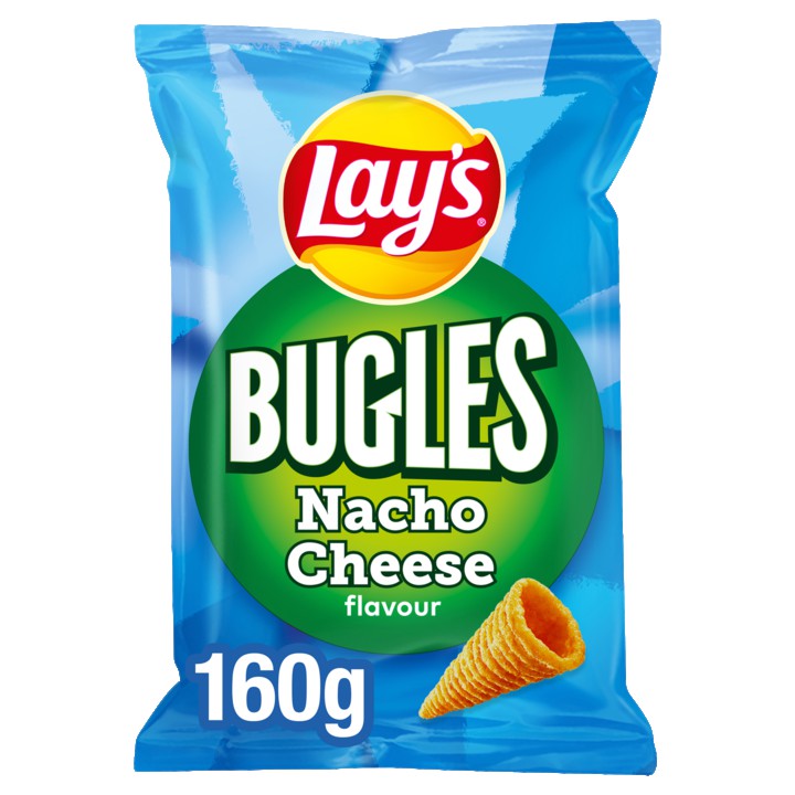 Lay&amp;#x27;s Bugles Nacho Cheese Chips 160gr