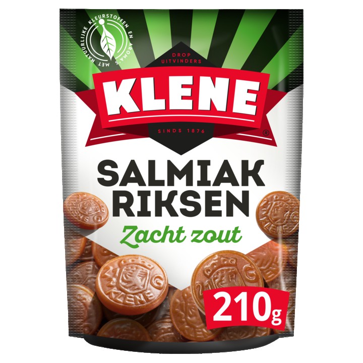 Klene Salmiakriksen 210g