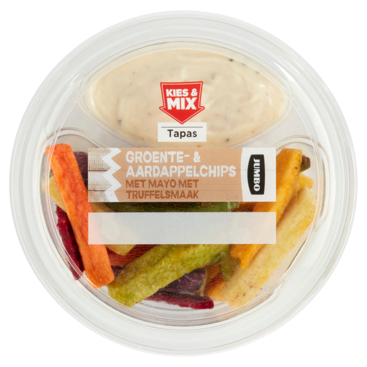 Jumbo Groente- &amp;amp; Aardappelchips met Mayo met Truffelsmaak 55g