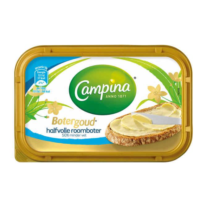 Campina Botergoud halfvolle roomboter