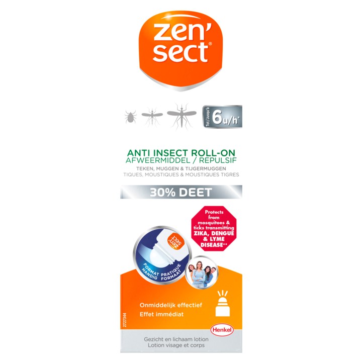 ZENSECT Roll on 30% DEET 50ml