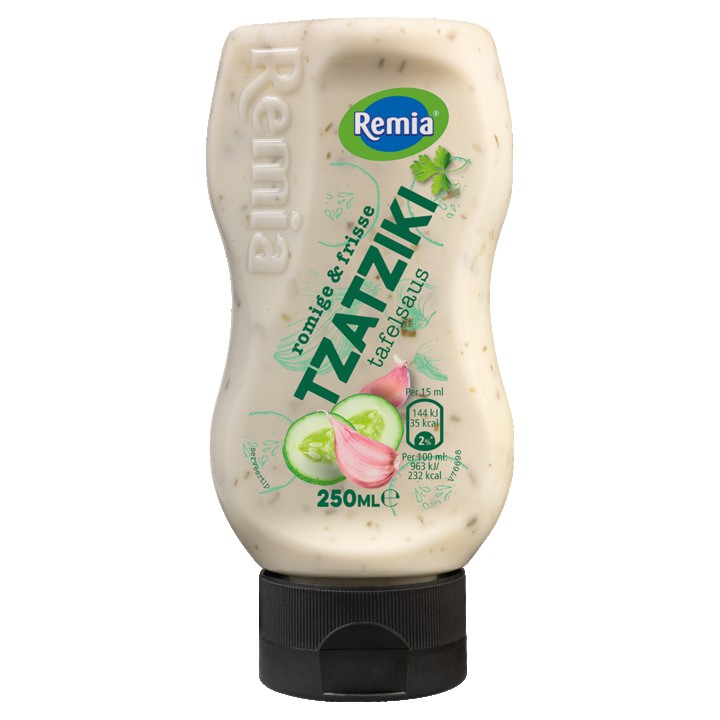 Remia Romige &amp;amp; Frisse Tzatziki Tafelsaus 250ml