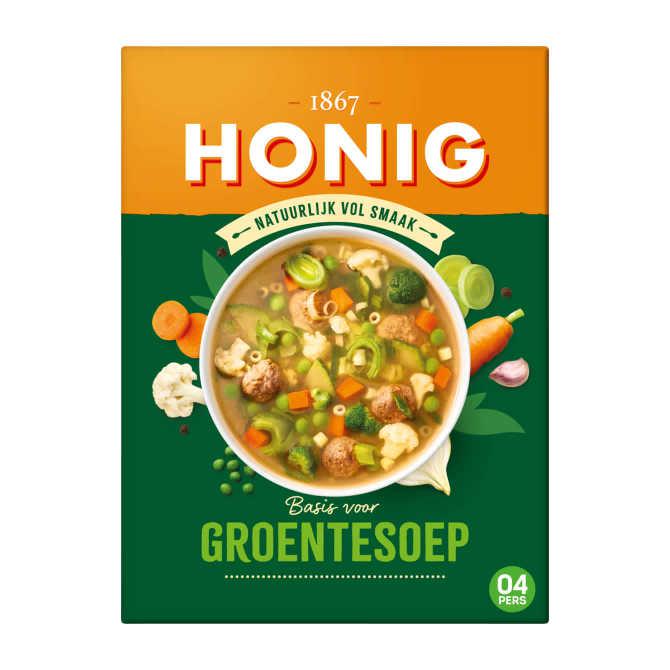 Honig Mix voor natuurlijk vol smaak groentesoep