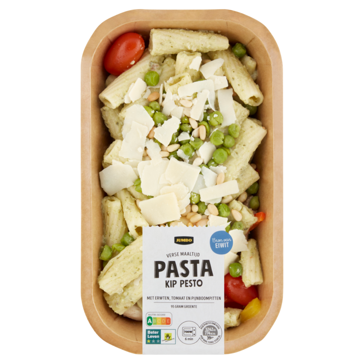 Jumbo Verse Maaltijd Pasta Kip-Pesto 450g