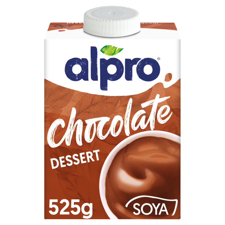 Alpro Dessert Chocolade Smaak Houdbaar 525g