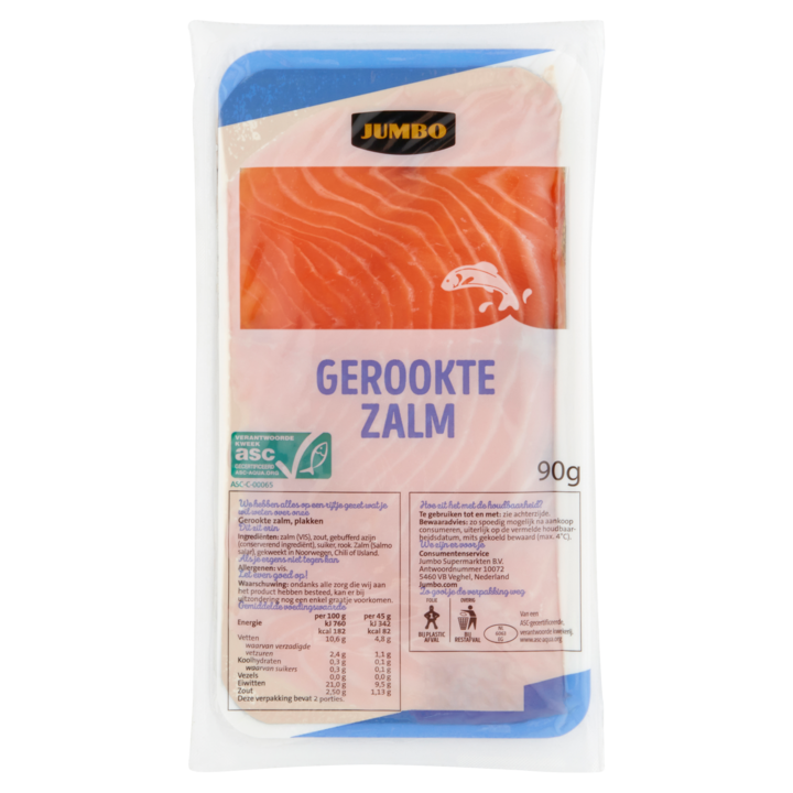 Jumbo Gerookte Zalm 90g