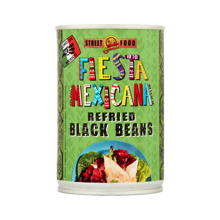 Antica Cantina Refried Black Beans 430g