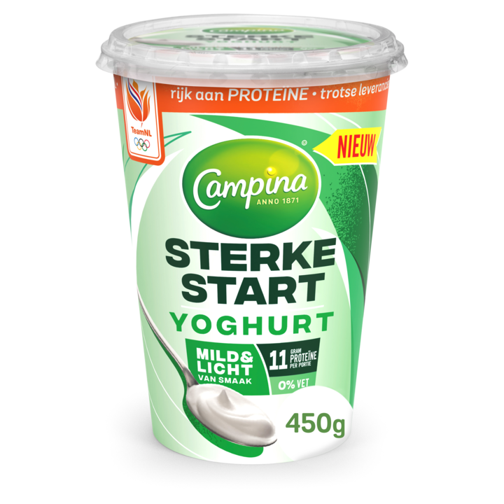 Campina Sterke Start Yoghurt Mild &amp;amp; Licht 450g
