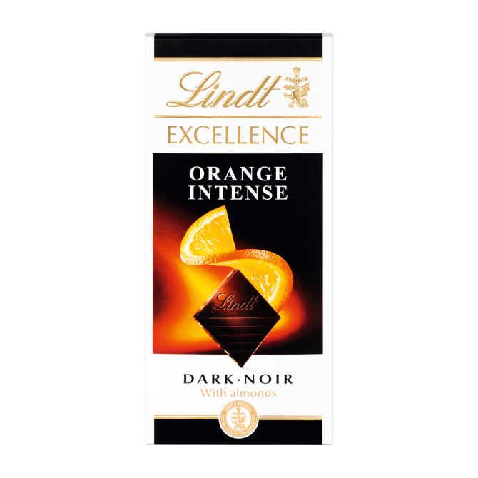 Lindt Excellence puur orange intense