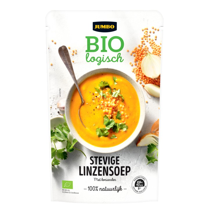 Jumbo Biologisch Stevige Linzensoep 570ml