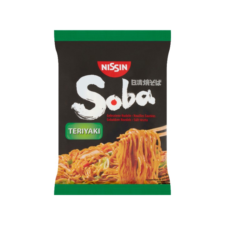 Nissin Soba Teriyaki Gebakken Noedels 110g