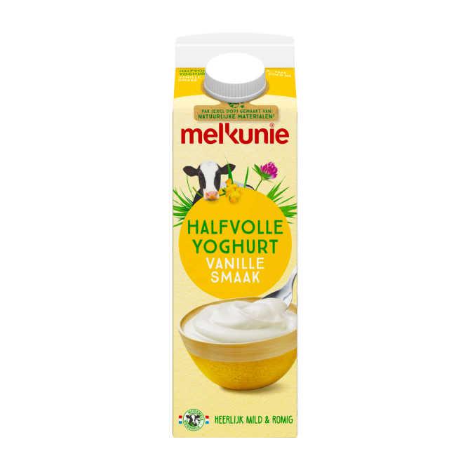 Melkunie Halfvolle Yoghurt Vanille Smaak