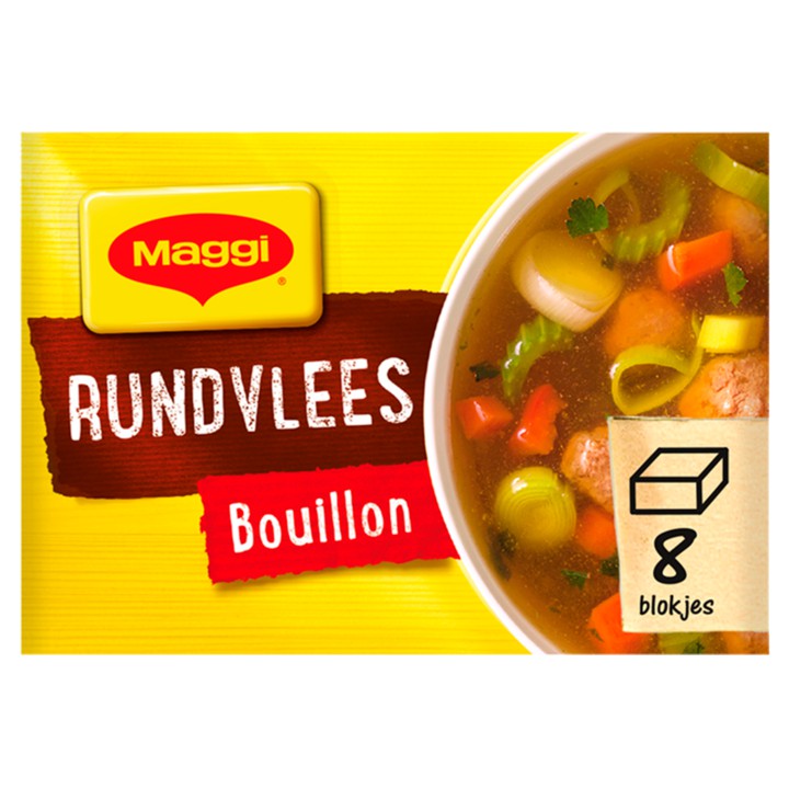 MAGGI Rundvlees Bouillon Tabletten 8 Stuks 82g