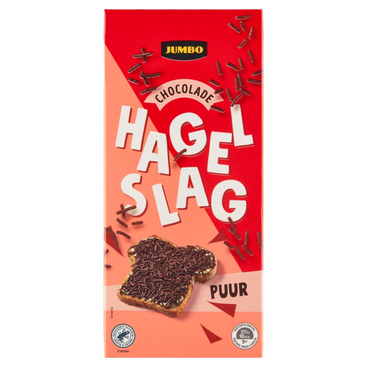 Jumbo Chocolade Hagelslag Puur 600g