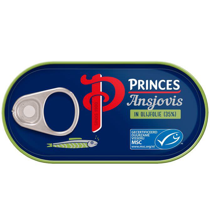 Princes Ansjovis in olijfolie (35%) MSC