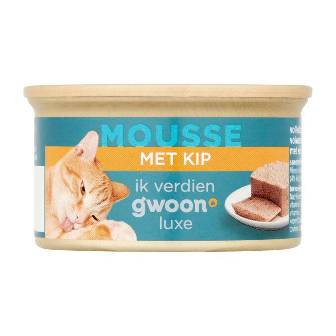 g&#039;woon Kattenmousse kip