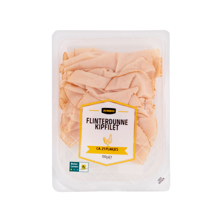 Jumbo Flinterdunne Kipfilet 100g