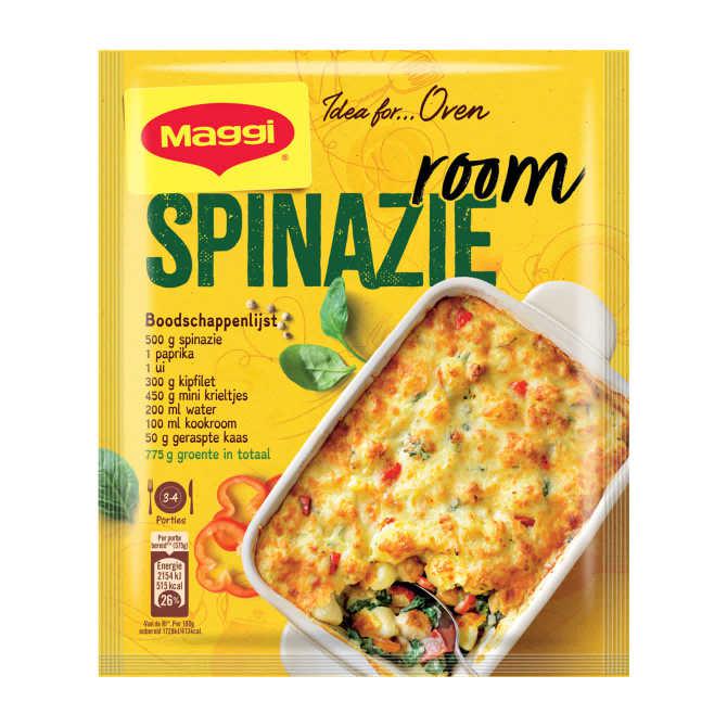 Maggi Ovenschotelmix spinazie-room