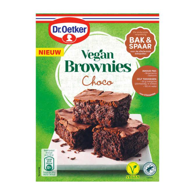 Dr. Oetker Vegan brownies choco bakmix