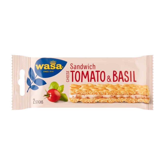 Wasa Sandwich cheese tomato &amp; basil