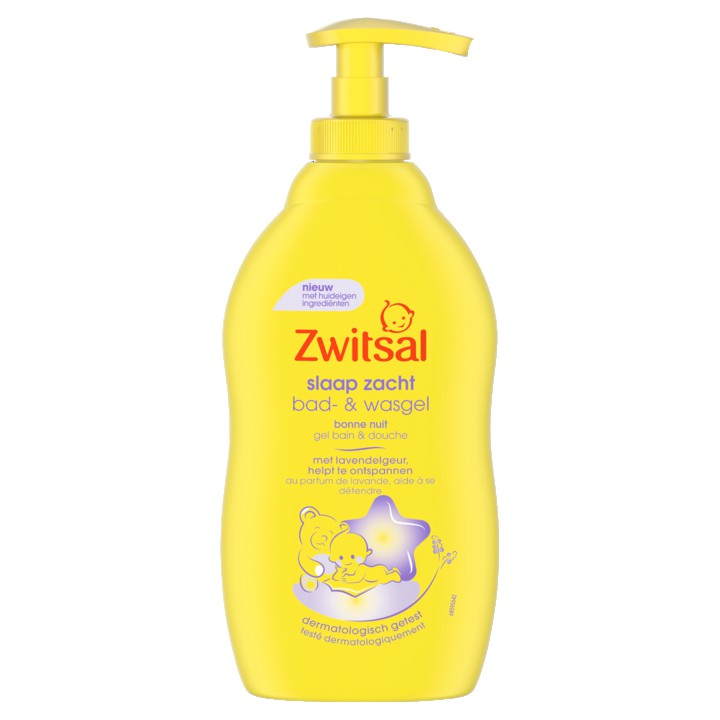 Zwitsal Lavendel Bad- &amp;amp; Wasgel Slaap Zacht 400ml