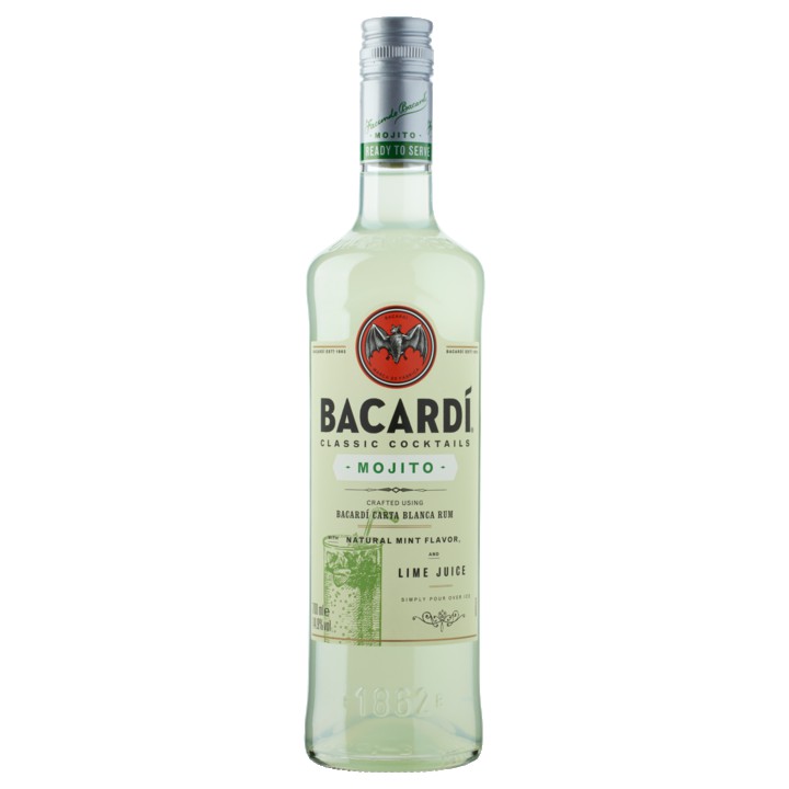 Bacard&amp;iacute; Mojito Cocktail 700ml