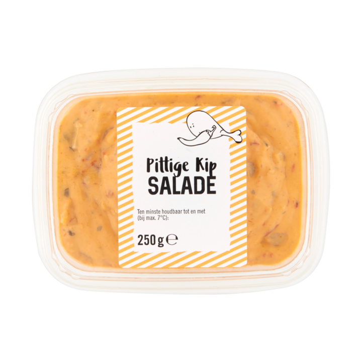 Pittige Kip Salade 250g