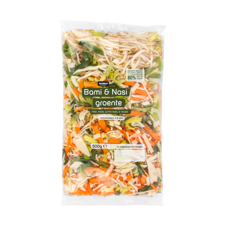 Jumbo Bami en Nasi Groente 500g