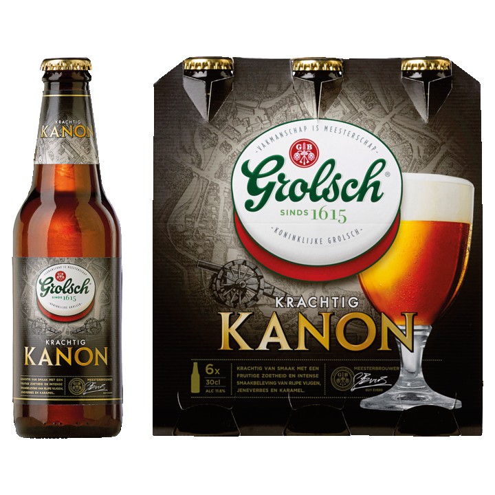 Grolsch Krachtig Kanon Flessen 6 x 300ML