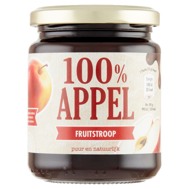 100% Appel Fruitstroop 300g