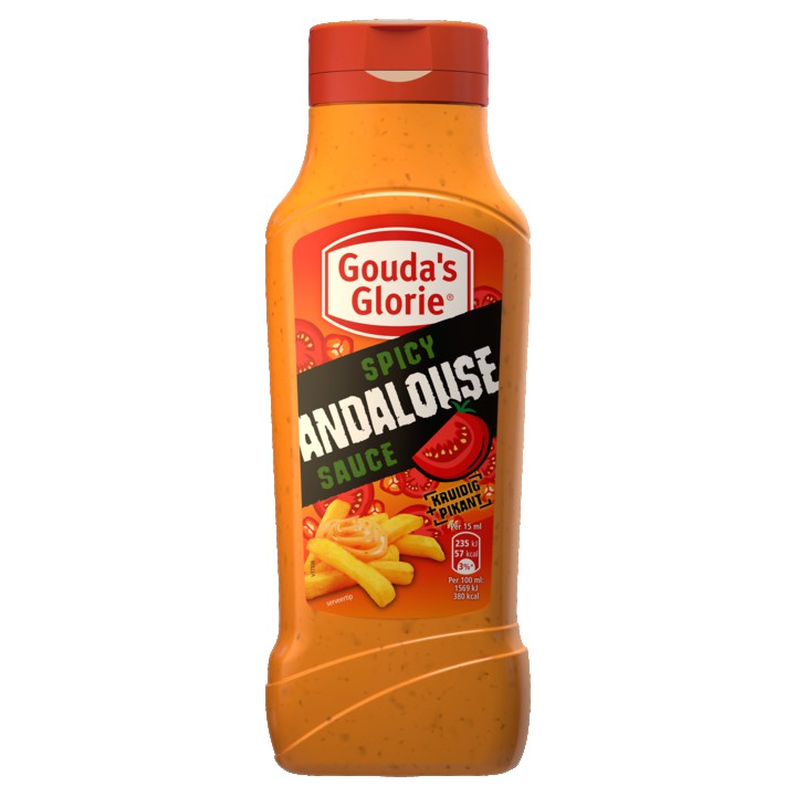 Gouda&amp;#x27;s Glorie Spicy Andalouse saus 650ml