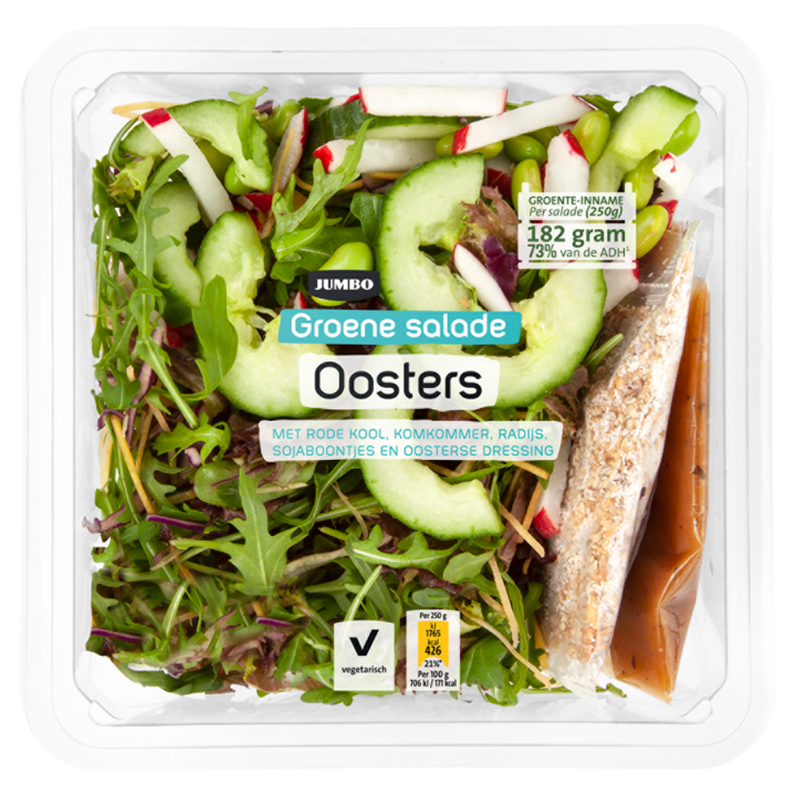 Jumbo Groene Salade Oosters 250g