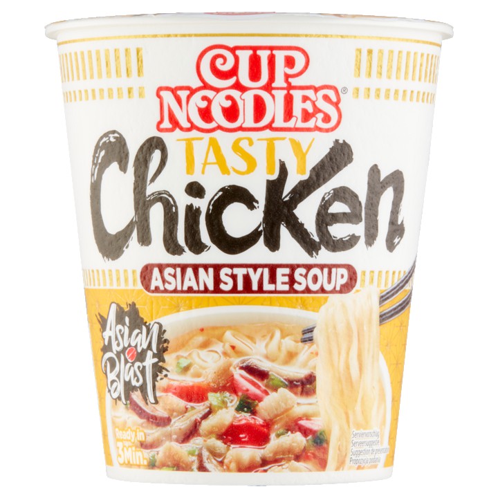 Nissin Cup Noodles Asian Style Soup Tasty Chicken 63g