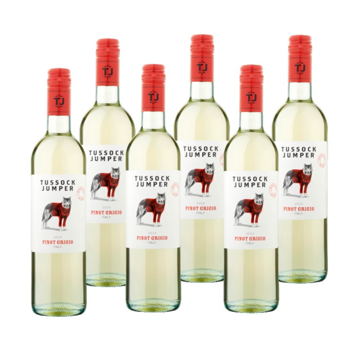 Tussock Jumper - Pinot Grigio - 6 x 750ML