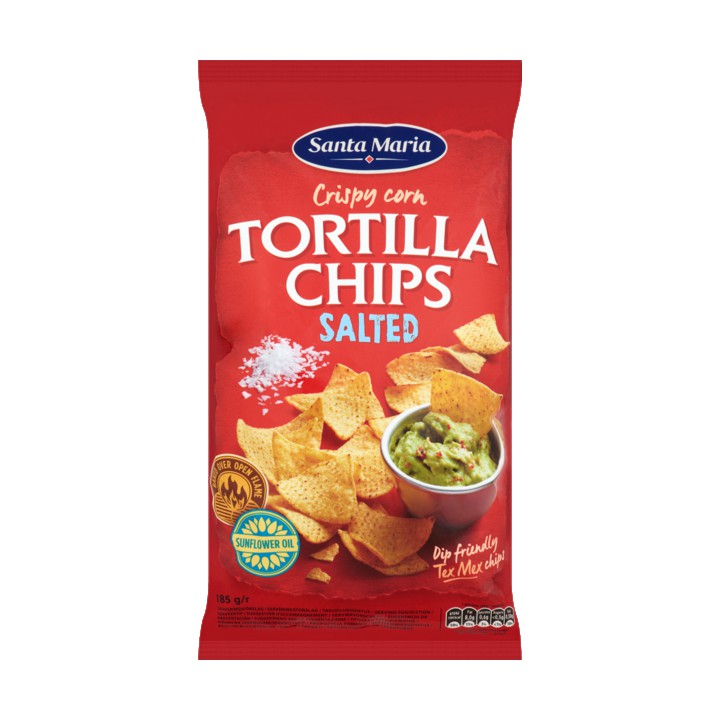 Santa Maria Tortilla Chips Salted 185g