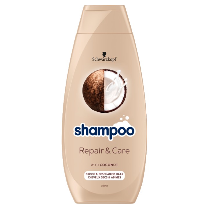 Schwarzkopf Shampoo Repair & Care 400 ml, voor droog & beschadigd haar | Nederland Life Schwarzkopf Shampoo Repair & Care 400 ml, voor droog & beschadigd haar