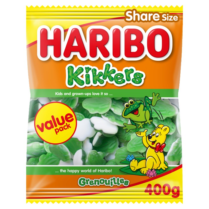 Haribo Kikkers Value Pack 400g