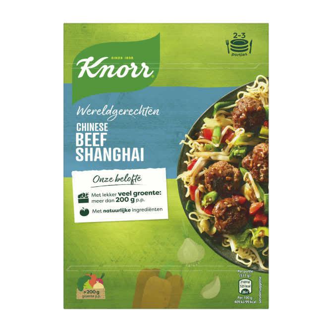 Knorr Wereldgerechten beef shanghai