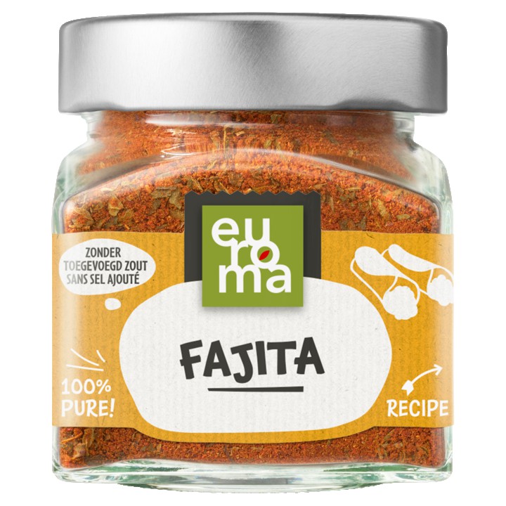 Euroma Fajita kruiden 66g