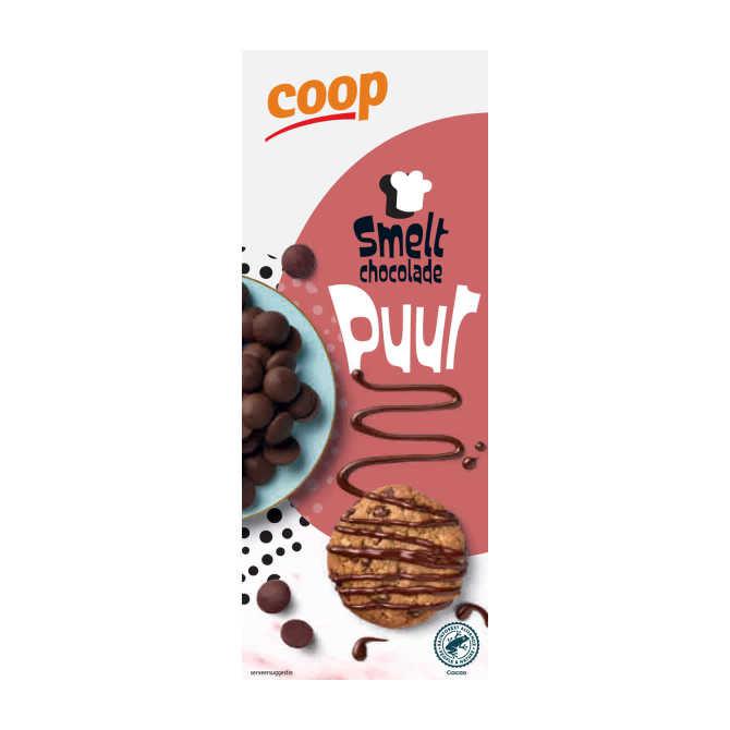 Smeltchocolade puur