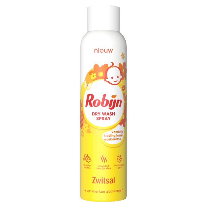 Robijn Dry Wash Spray Zwitsal 200ml