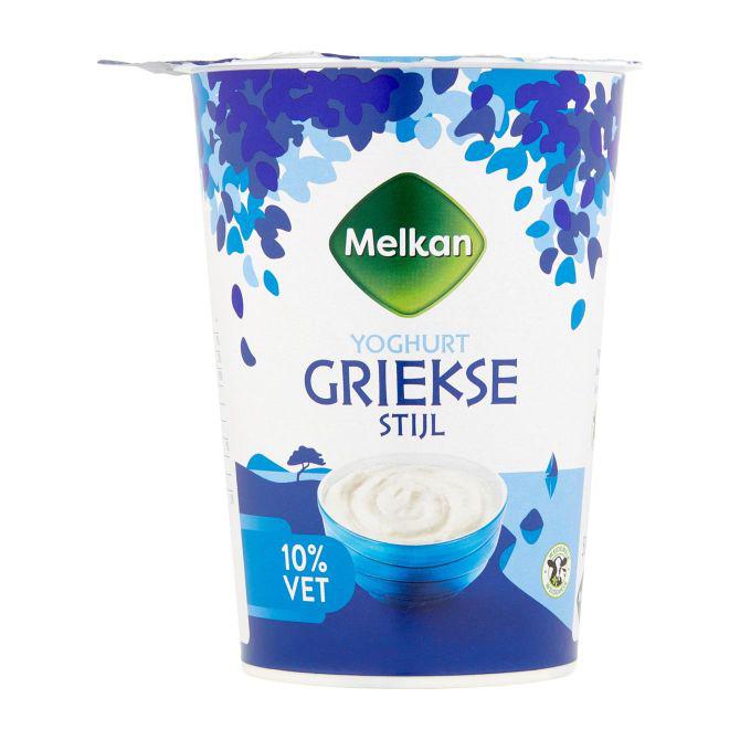 Melkan Yoghurt griekse stijl 10% vet