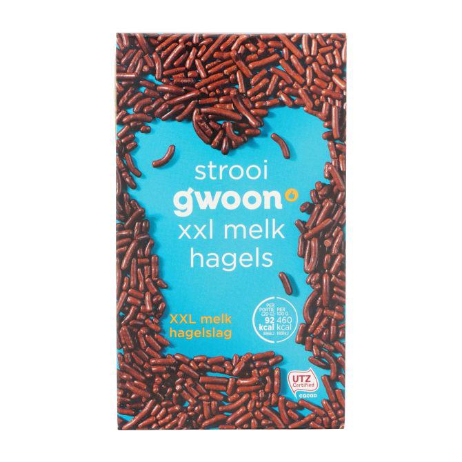 g&#039;woon XXL hagelslag melk