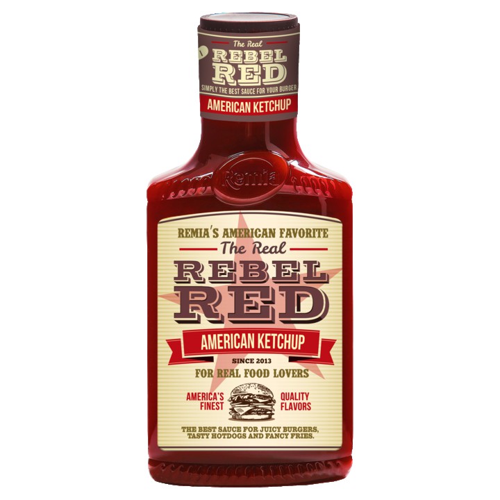 Remia Rebel Red American Ketchup 450ml