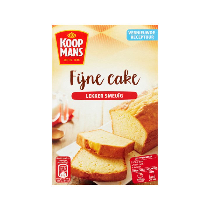 Koopmans Fijne Cake 400g