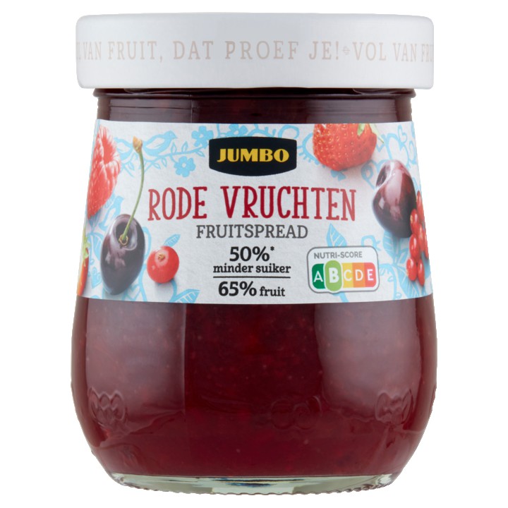 Jumbo Rode Vruchten Fruitspread 290g