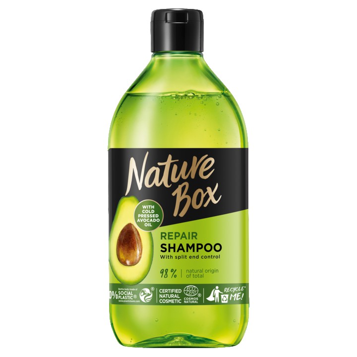 Nature Box Avocado Repair Shampoo 385ml