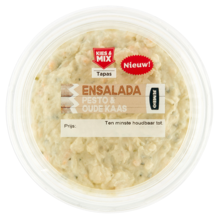 Jumbo Ensalada Pesto &amp;amp; Oude Kaas 100g